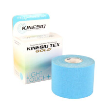 Kinesio Taping - Elastische Therapeutische Sport Tape Tex Gold Light Touch - Ajisai Blauw - 2 in. x 16.4 ft