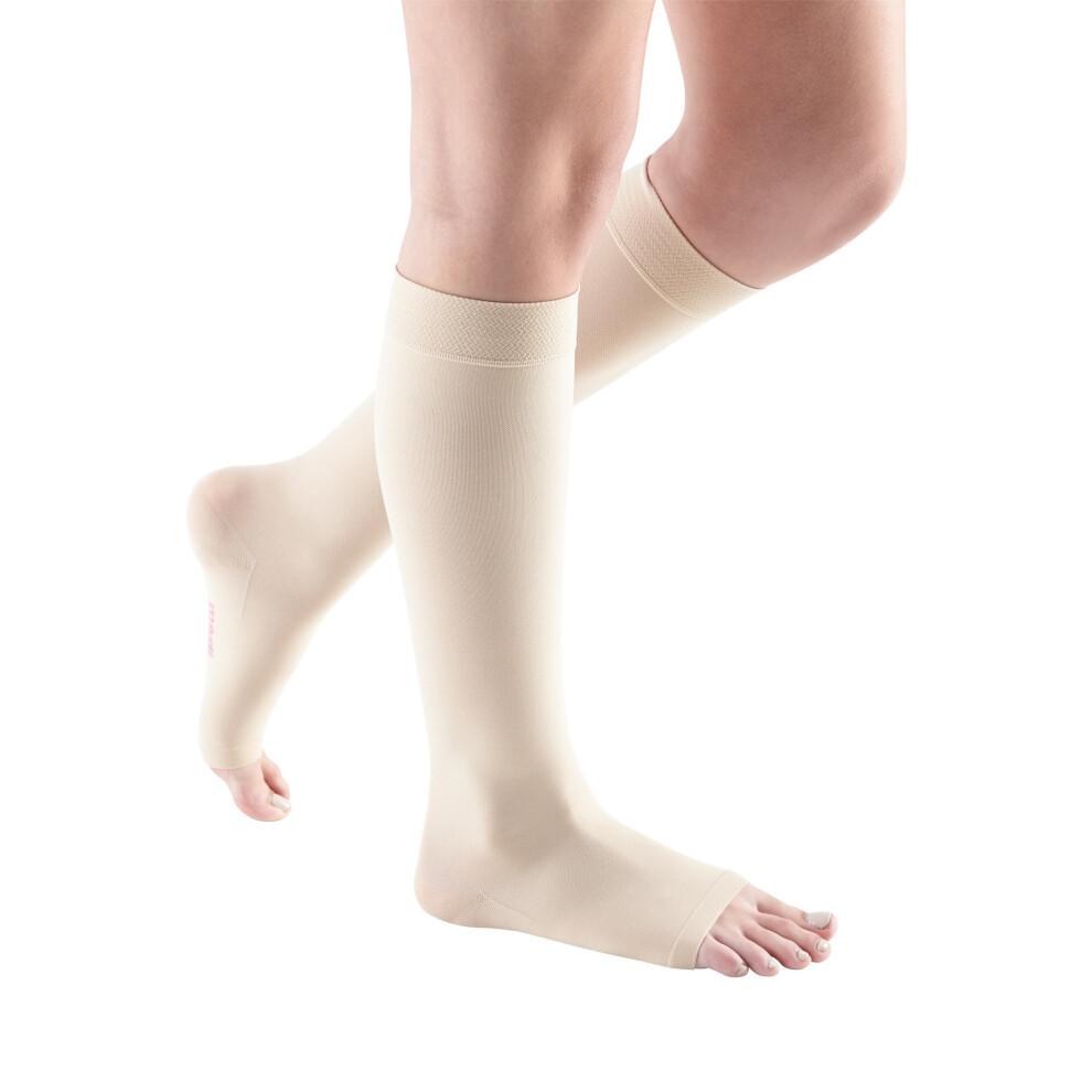 Mediven Comfort For Women, 30-40 Mmhg - Calf High Compression Stockings For Women, V, Wheat