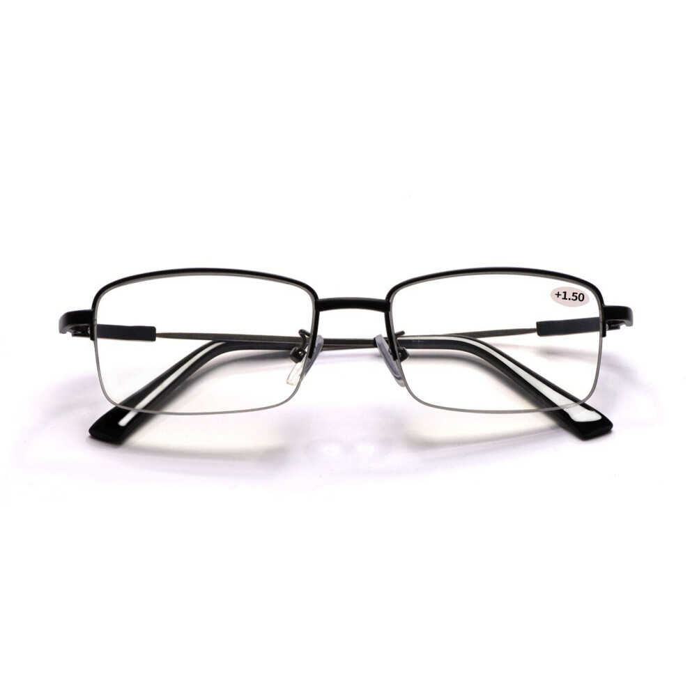 Miryea Progressive Multifocus Reading Glasses Blue Light Blocking Computer Readers