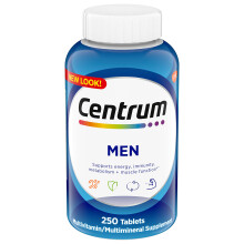 Centrum Multivitamin for Men, Multivitamin/Multimineral Supplement with Vitamin D3, B Vitamins and Antioxidants, Gluten Free, Non-GMO Ingredients - 25