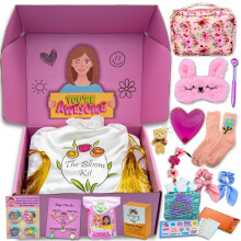 Kit de Première Règle Bloom pour Filles 9-14 ans | Kit Essentiel Menstruel pour Pré-Adolescentes