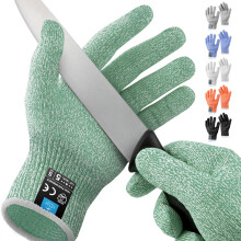 Guantes Resistentes al Corte Zulay Grado Alimentario Nivel 5 - Guantes de Seguridad para Chefs