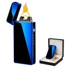 COMANYI Accendino Plasma Arc - Ricaricabile, Potente, Antivento, Accendino USB con Scatola Regalo