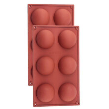 Mold Cake Chocolate Bread Molds Pastry Bakeware Half Ball Edition 0617