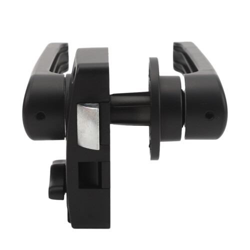 Bathroom Door Latch for RV Matte Black Lock