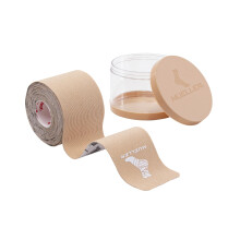 MUELLER Sportgeneeskunde Typhoon Elite Kinesiology Tape, Kwaliteitsatletische Tape, Latexvrij, 20 Vooraf Geknipte Strips