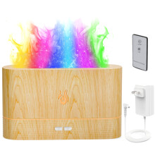 Diffuseur d'Huiles Essentielles Aromathérapeutiques Coloré pour Maison, Humidificateur Silencieux avec Télécommande