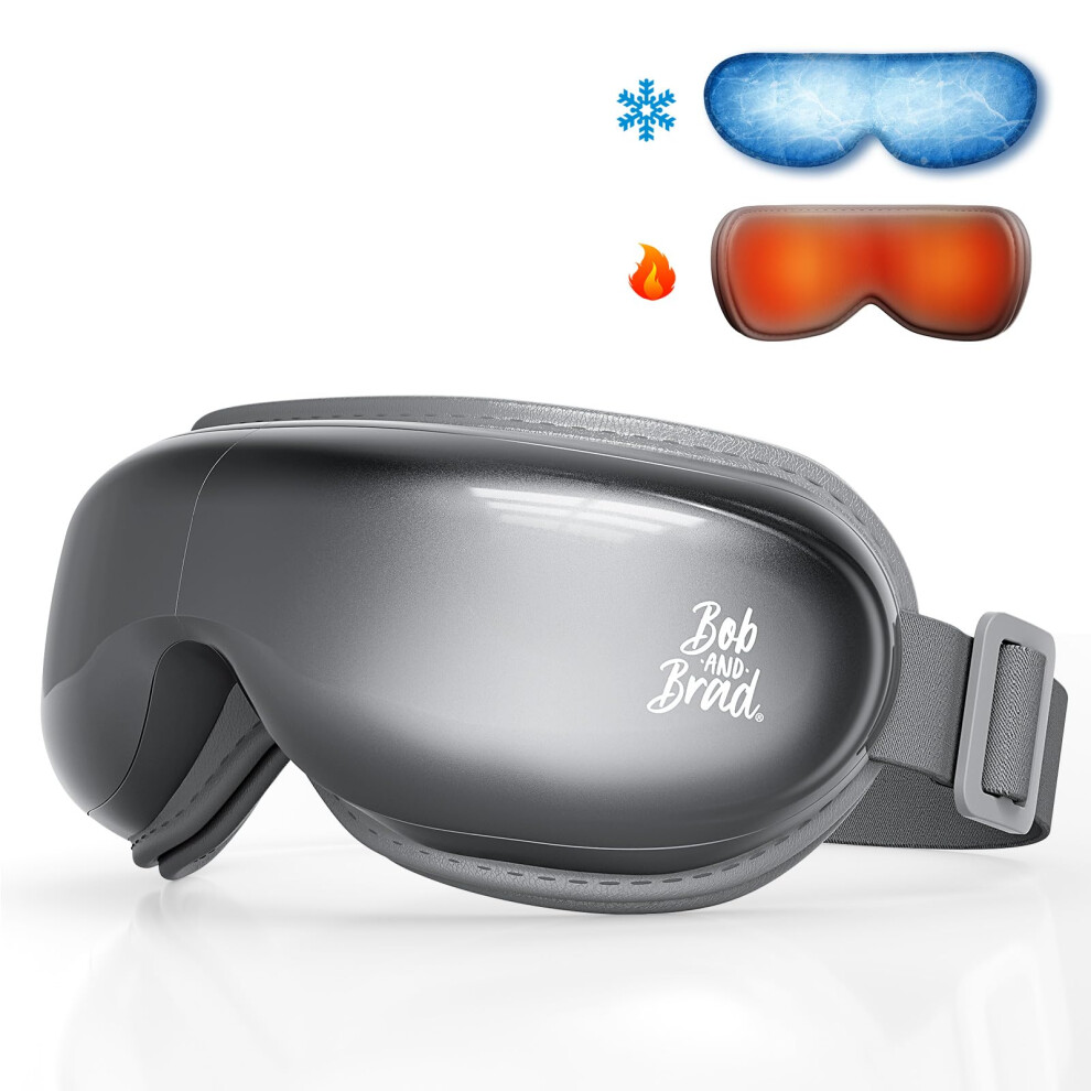 Bob And Brad Mothers Day Birthday Gifts Eye Massager With Heat And Cooling, Eyeoasis 3 Eye Mask For Migraines Fsa Hsa Eligible, Heated Face Massager F