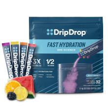 DripDrop Idratazione - Pacco Varietà Bold - Polvere Idratante Monodose - Anguria, Bacche, Limone, Arancia