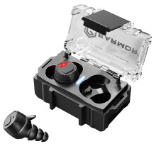 OPSMEN Protezione Uditiva Elettronica Cuffie Wireless Cancellazione Attiva Rumore NRR26dB per Tiro e Caccia