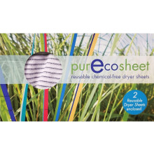 Purecosheet - Herbruikbare Droogtrommel Vellen | Kostenbesparend (500+ wasbeurten), Chemisch Vrij & Vegan | Veilig Voor Baby's