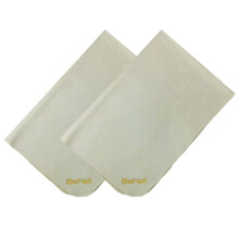 BSHELL Chamoisdoek (24"x16" 2-pack), Brildoek, Natuurlijke Leerreiniging