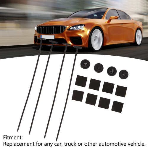 Car Radiator Fan Fixing Ties 2PCS ABS