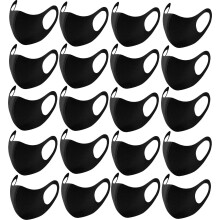 ROYALZE 20PCS Lätta Unisex Vuxna Modemedvetna Ansiktsmasker, Återanvändbara, Dammskydd