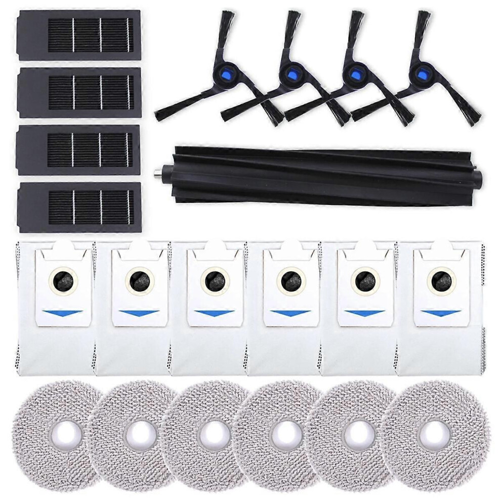 For Deebot X2 Omni Robot Vacuum Main Side Brush Hepa Filter Mop Cloth Dust Bags Accessories Edition 0617 6913222324301