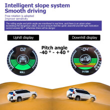 Intelligent Car Inclinometer Display