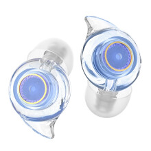 Tappi per Orecchie per Concerti, 2 Paia Tappi Acustici ad Alta Fedeltà per Riduzione Rumore, 24dB in Silicone