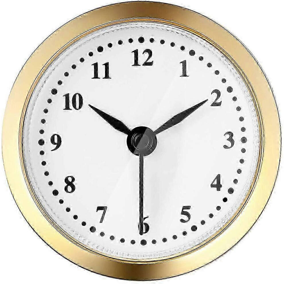 Classic Clock Craft Quartz Movement 61Mm Round Clocks For Head Insert Arabic Word Clock Home Decor Ornament Desktop Decoration-Good Edition 0617 6913222327524