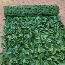 Artificial Ivy Leaf Privacy Fence Roll 1m X 3m Garden Screening Hedge Panels Faux Greenery Wall Cover Balcony Decor Ties UK
