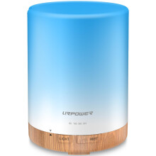 URPOWER 300ml Essentiële Olie Diffuser Ultrasonisch Luchtbevochtiger AUTO Uitschakelen Aromatherapie