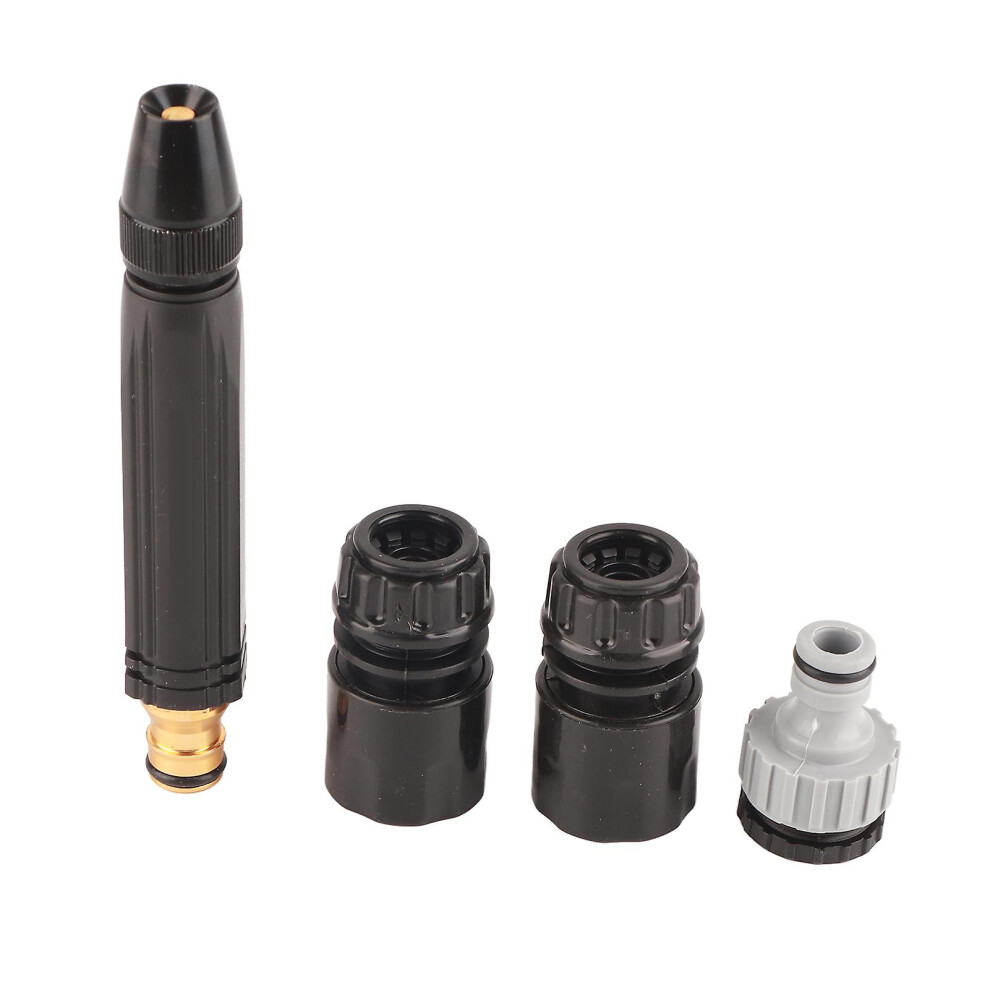 Hose Nozzle G1/2 Engineering Plastic High Pressure Spray Nozzle With Aluminum Alloy Pvc Joint For Garden Car Edition 0618 6913222337110
