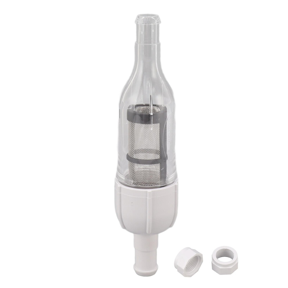 48 080 In Line Filter Assembly With D15 Pool Cleaner Hose Nut Pool Cleaner Replacement Parts Edition 0618 6913222337080