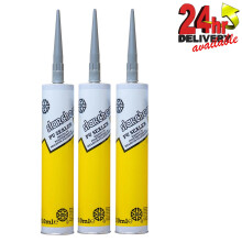 Starchem Grey PU Sealer Adhesive Sealant Seam Badge Bonding Trim Glue Tiger X 3