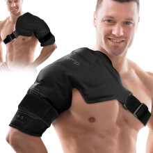 Comfytemp Schouder IJs Pack Rotator Manchet Koude Therapie Wrap, FSA Goedgekeurd HSA, Herbruikbare Gel IJs Packs