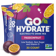 GoHydrate Low Sodium Elektrolyten Poeder Pakket Suikervrij - Directe Hydratatie Mix