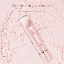 Bikini Trimmer for Women Electric Shaver 2-In-1 Body and Hair Removal Double for Pubic Face Underarm LegsZZ31
