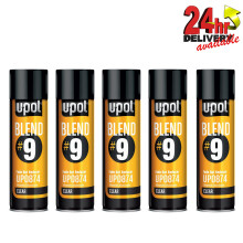 5 x U-Pol BLEND/AL #9 Transparent Fade Out Blending Solvent 450ml Aerosol Upol