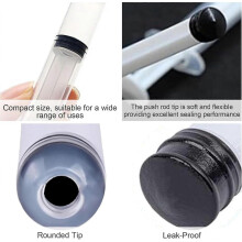 10PCS Pessary Applicators for Women Disposable Lube Applicator Syringes Insemination Vaginal Cream Applicators Individual Portable Home Insemination K