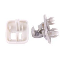 Silver Plastic Sun Visor Clip for Audi Q3 Q5