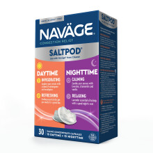 Navage Day & Night SaltPods 30-Packs (15 di ciascuna varietà) - Solo ricariche per pod di sale