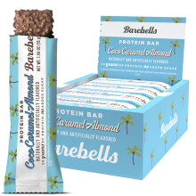 Barebells Eiwitrepen Kokos Karamel Amandel - 12 Stuks, 20g Hoogwaardige Eiwitten - Chocolade Snack met 1g Suiker