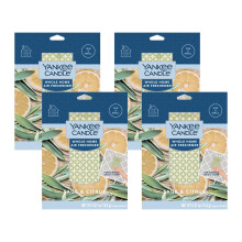 Yankee Candle Sage Citrus Huishoudluchtverfrisser (Verpakking van 4)