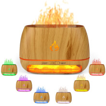Diffuseur 3-en-1 Ultrasonique d'Huiles Essentielles & Lampe en Sel de l'Himalaya, 100% Pur