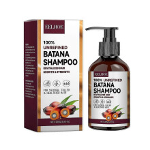 100% Unrefined Batana Shampoo, Batana Oil Shampoo, Deeply Cleanses, Refreshes, Controls Oil, Moisturizes, Smooths, and Adds Shine to Hair
