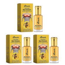(3pcs) Men Thermo Bee-venom Gynecomastia Tightening Oil Natural Ingredients Chest Massage Oil Present For Men