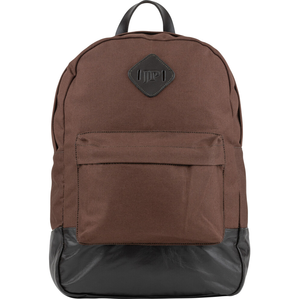 Jack Pyke Heavy Cotton Canvas Bag Back Pack Brown