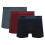 Tommy Hilfiger (Blue Grey Wine, M) Tommy Hilfiger Mens Underwear 3 Pack Boxers 1