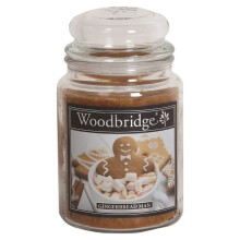 Woodbridge Scented American Large Jar Candle with Double Wick Frosted