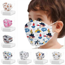 50PCS/100PCS Children's KN95 Face Mask 4-Ply Facial Masks 3D Designs Kids KF94 Disposable Protective Masks