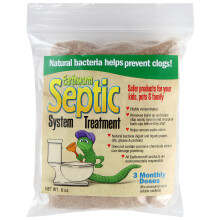 Earthworm Septic Tank Systeem Behandeling Cleaner! - 3 Maandelijkse Doses - Vooraf Gemeten Wateroplosbare Pakketjes - Natuurlijke Enzymen