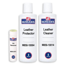 Kit de Cuidado para Cuero Mohawk Finishing, Incluye 1 Limpiador de Cuero, 1 Protector de Cuero, 1 Quitamanchas