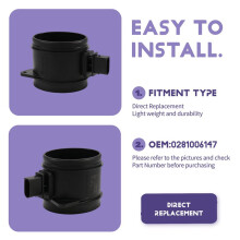 Air Flow Sensor 0281006147 Suitable for  E90 E70