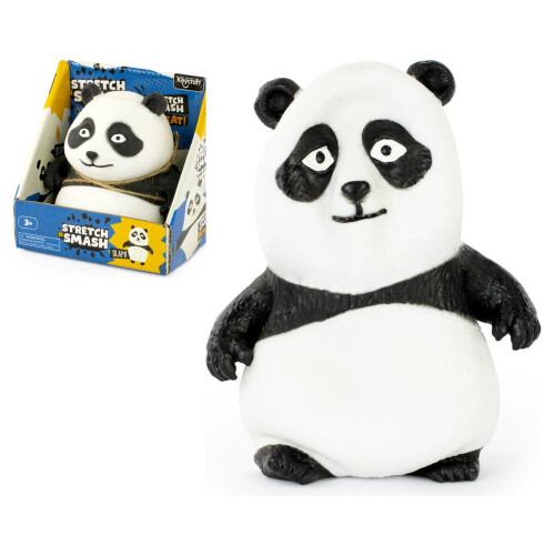 Stretch 'N Smash Panda Squishy Sensory Toy by Keycraft Age 3+