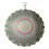 3D Colorful Iron Wind Chime, Mandala Pattern 3D Rotating, Wall Hanging Decorative Art Windmill Home Decoration B 1