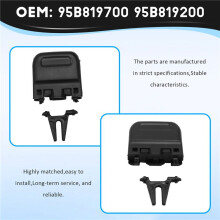 Car Front A/C Vent Paddle Vent Grille Adjustment Paddle 95B819700 for Macan 2014-2017 Outlet Clip Tab Repair Kit