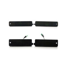 Kit de Luz Marcadora Lateral com Lente Esfumada LED Âmbar/Vermelho para Firebird 1998-2002 Lâmpada de Sinalização, Substituir 5977941 5977942